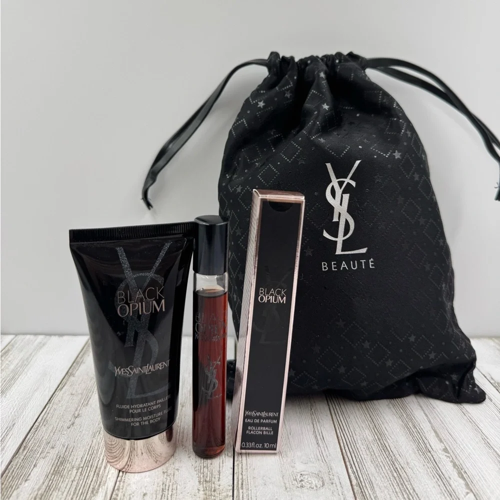 YSL Yves Saint Laurent Black Opium Collection